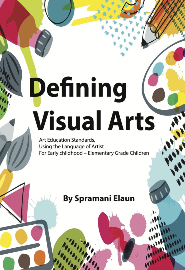 Visual Arts Standards Book | For Elementary Teachers, cover of book