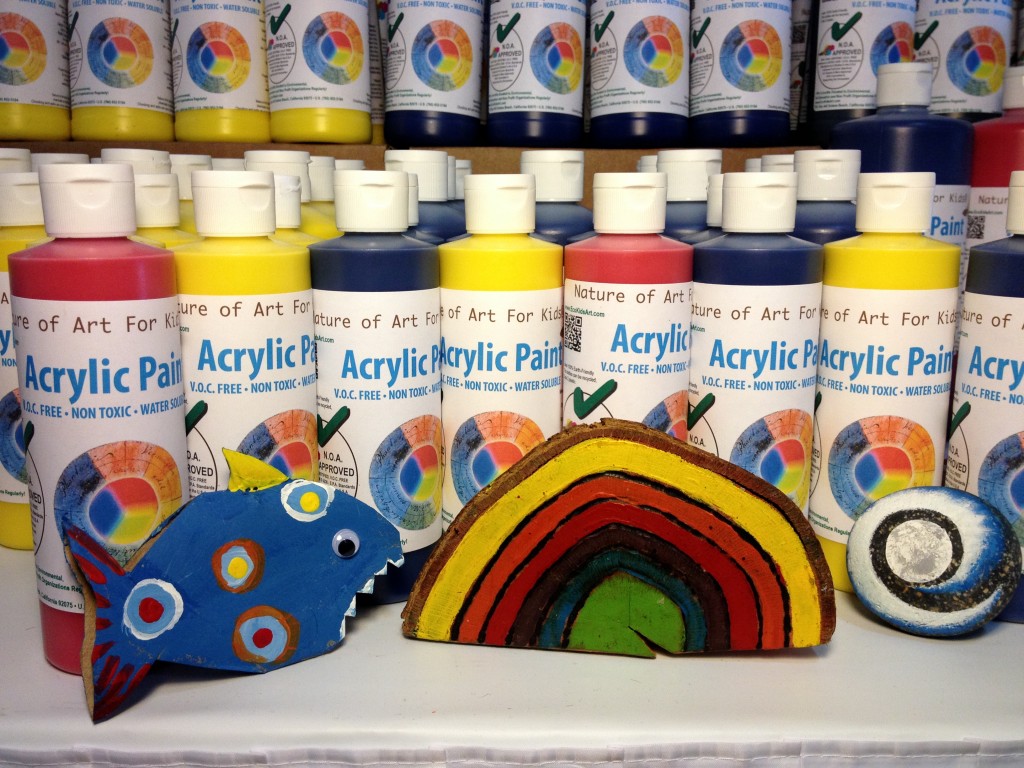 Buy safe paints for kids art projects