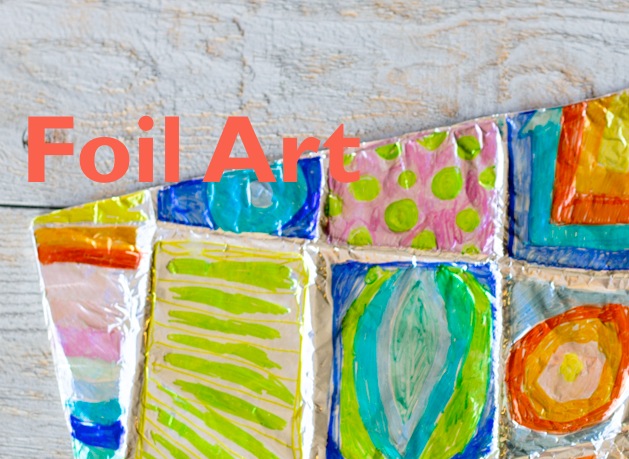 Fun Foil Art Projects For Kids - Single Moms Income
