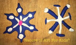 Winter Snowflake Modeling Project For Kids, Clay Play