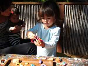 Clay Modeling Supports Good Tactile Sensory Play